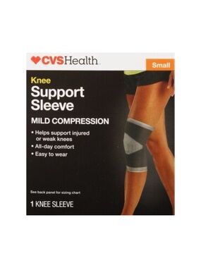 CVS Knee Support Sleeve Small